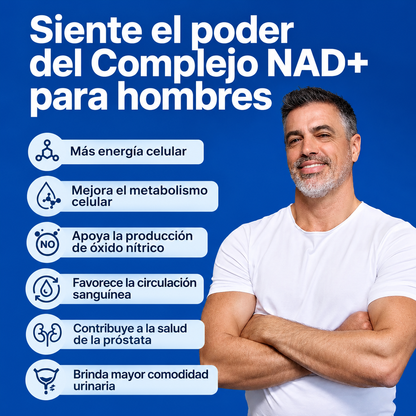 Vantique NAD+ — Suplemento para Hombres